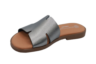 Eric Michael Molly Laser-Cut Slide Sandal