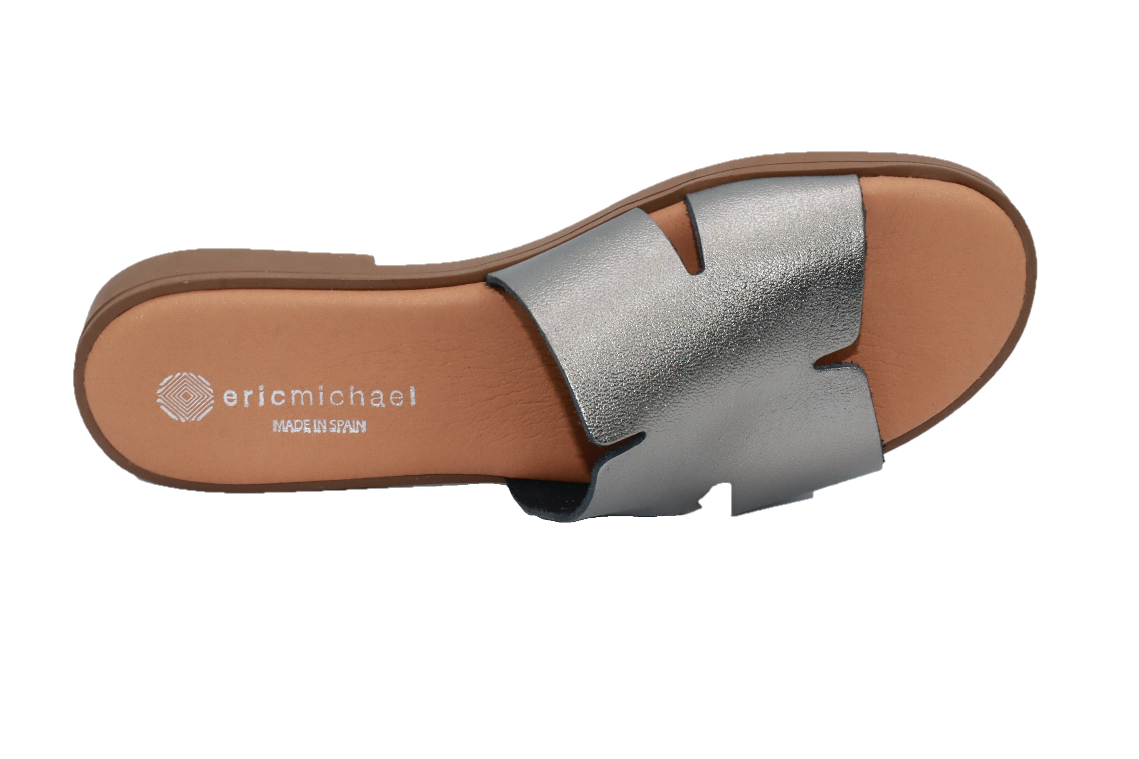 Eric Michael Molly Laser-Cut Slide Sandal