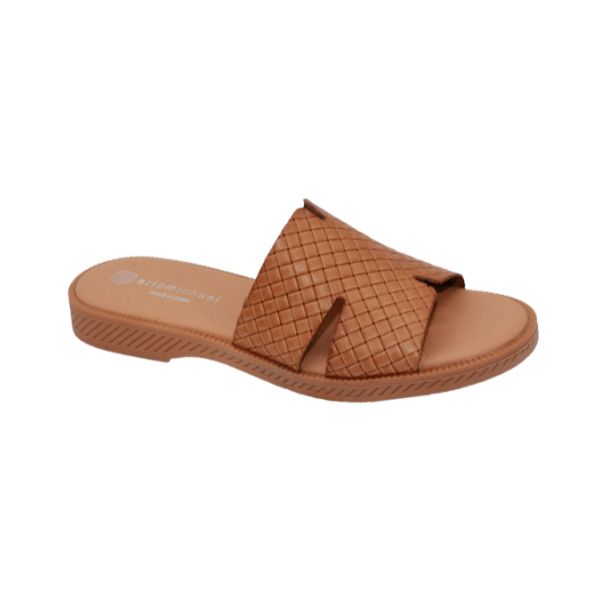 Eric Michael Molly Laser-Cut Slide Sandal