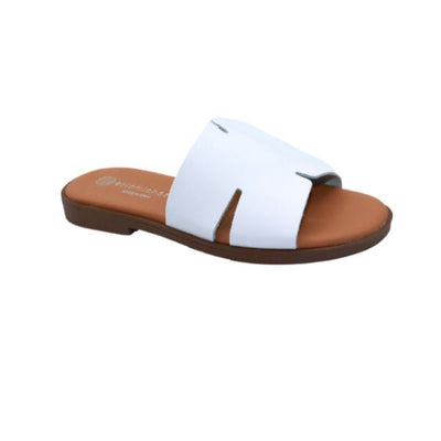 Eric Michael Molly Laser-Cut Slide Sandal