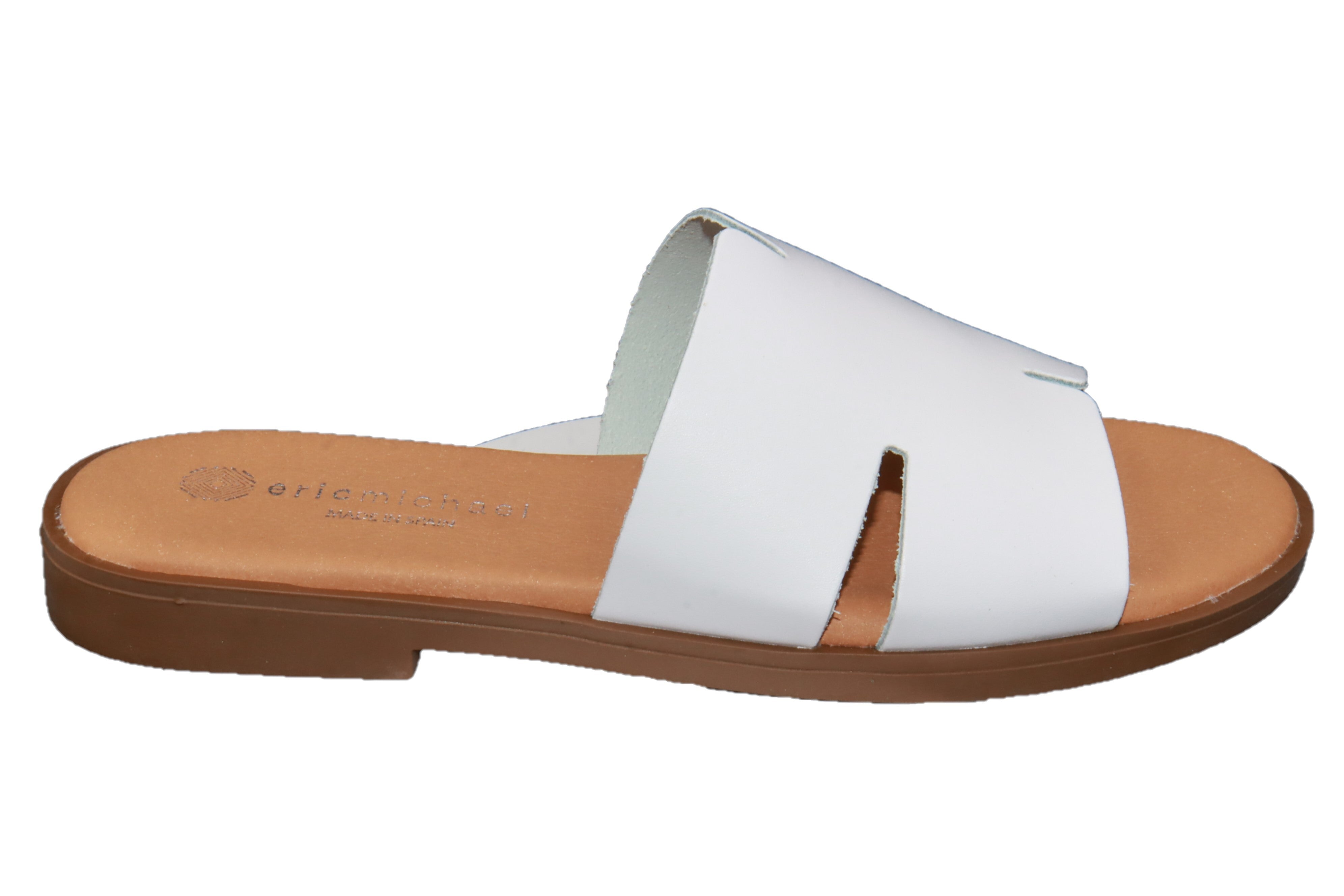 Eric Michael Molly Laser-Cut Slide Sandal