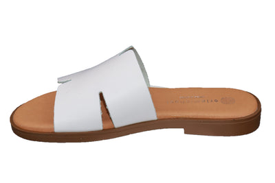 Eric Michael Molly Laser-Cut Slide Sandal