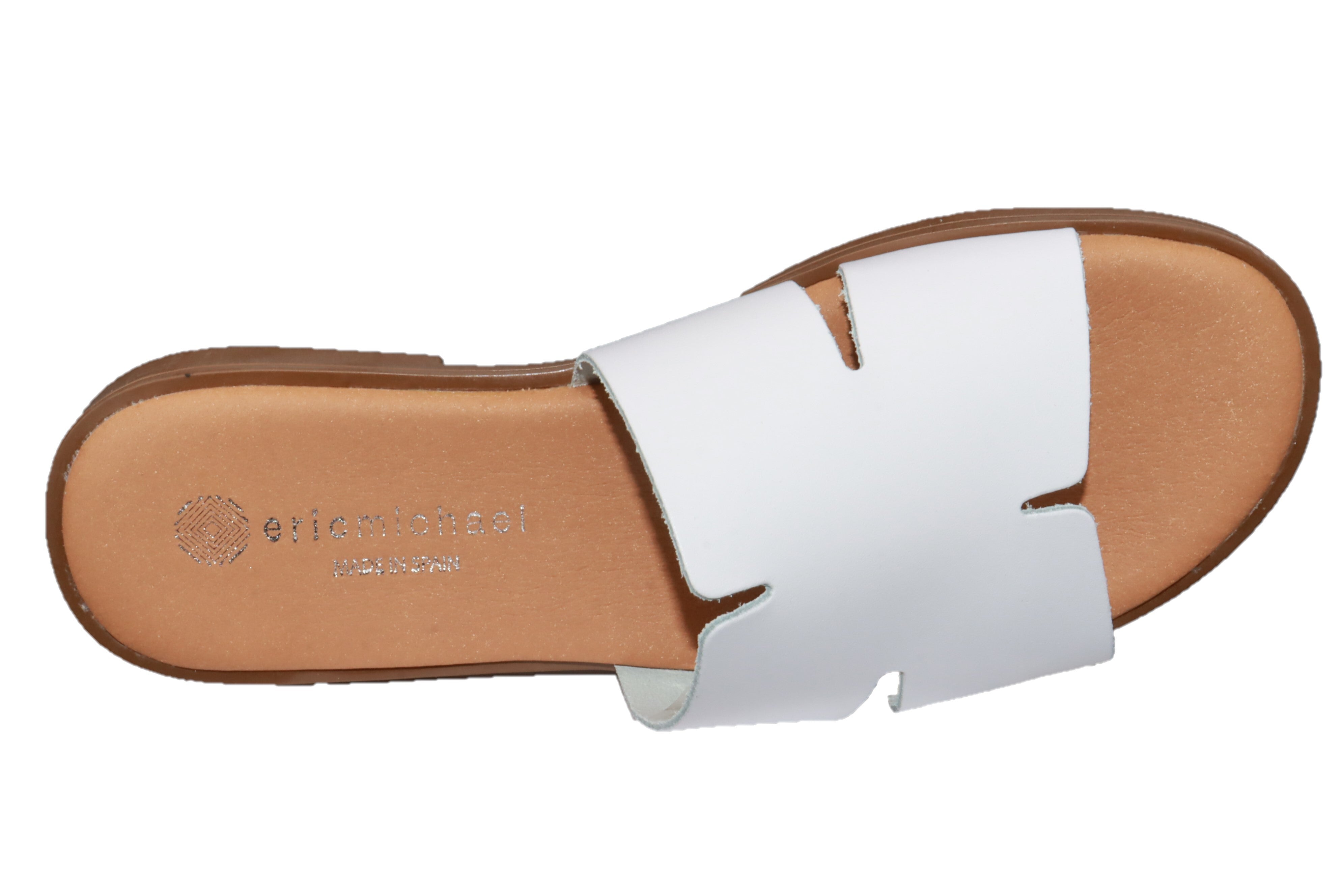 Eric Michael Molly Laser-Cut Slide Sandal