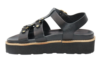 Eric Michael Monaco Asymmetric Womens Sandal