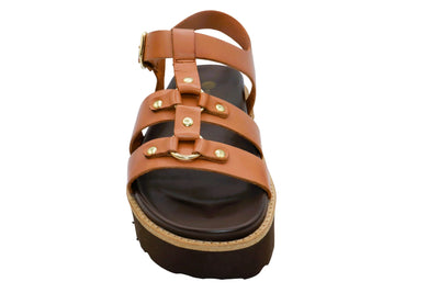 Eric Michael Monaco Asymmetric Womens Sandal