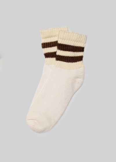 American Trench The Mono Stripe Quarter Crew Socks back view
