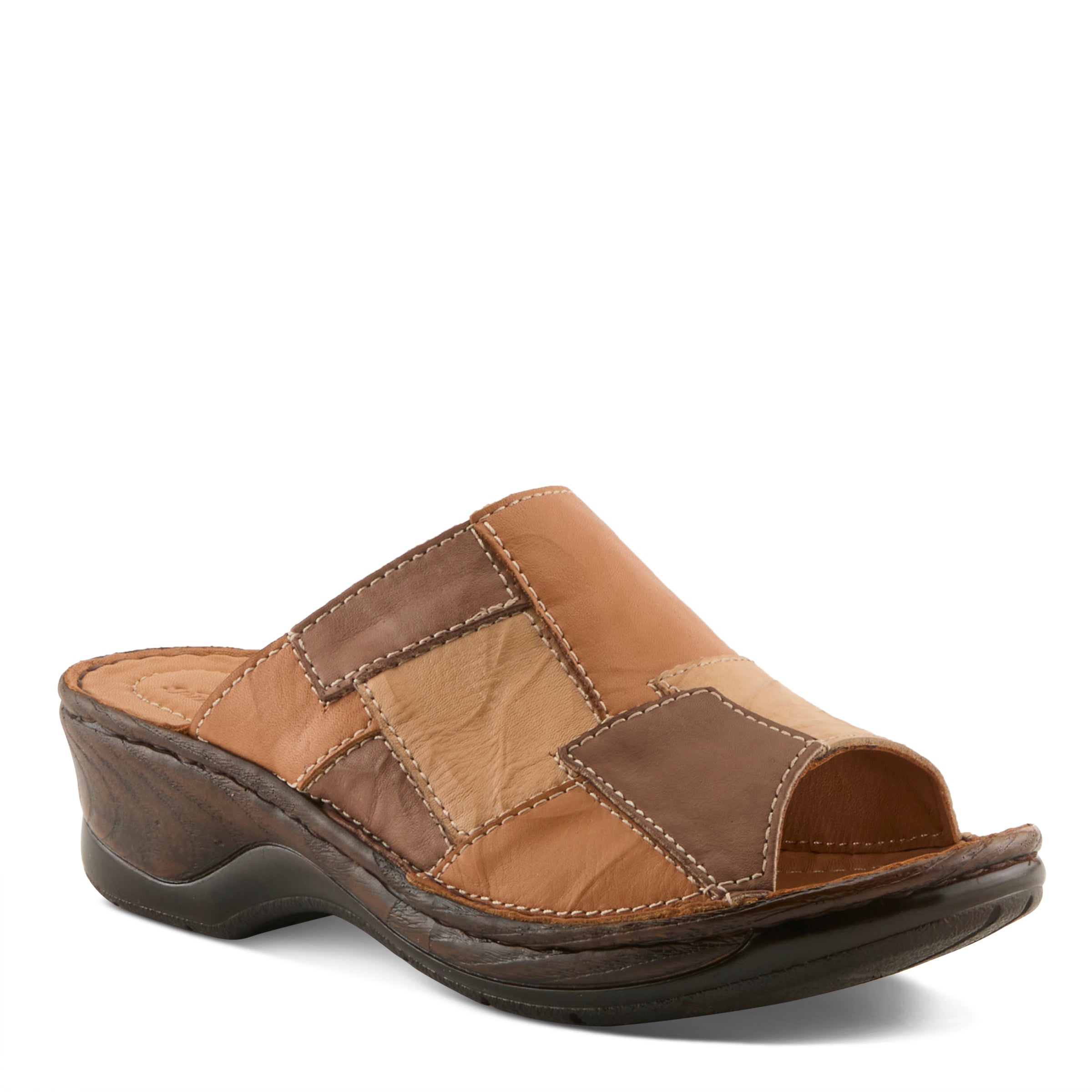 Spring Step SPRING STEP NIVARA SANDALS sandal in camel multi with comfortable everyday design