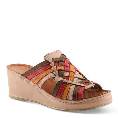 Spring Step SPRING STEP NOKIAH SANDALS sandal in cognac with comfortable everyday design
