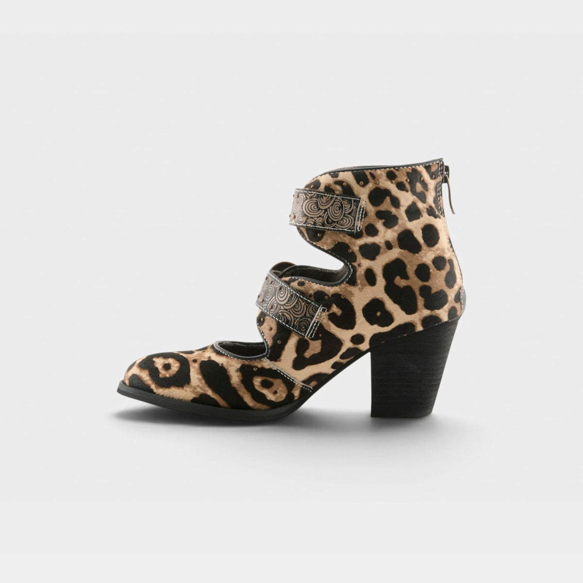 L'Artiste Notched-Leo Boots — product view 2