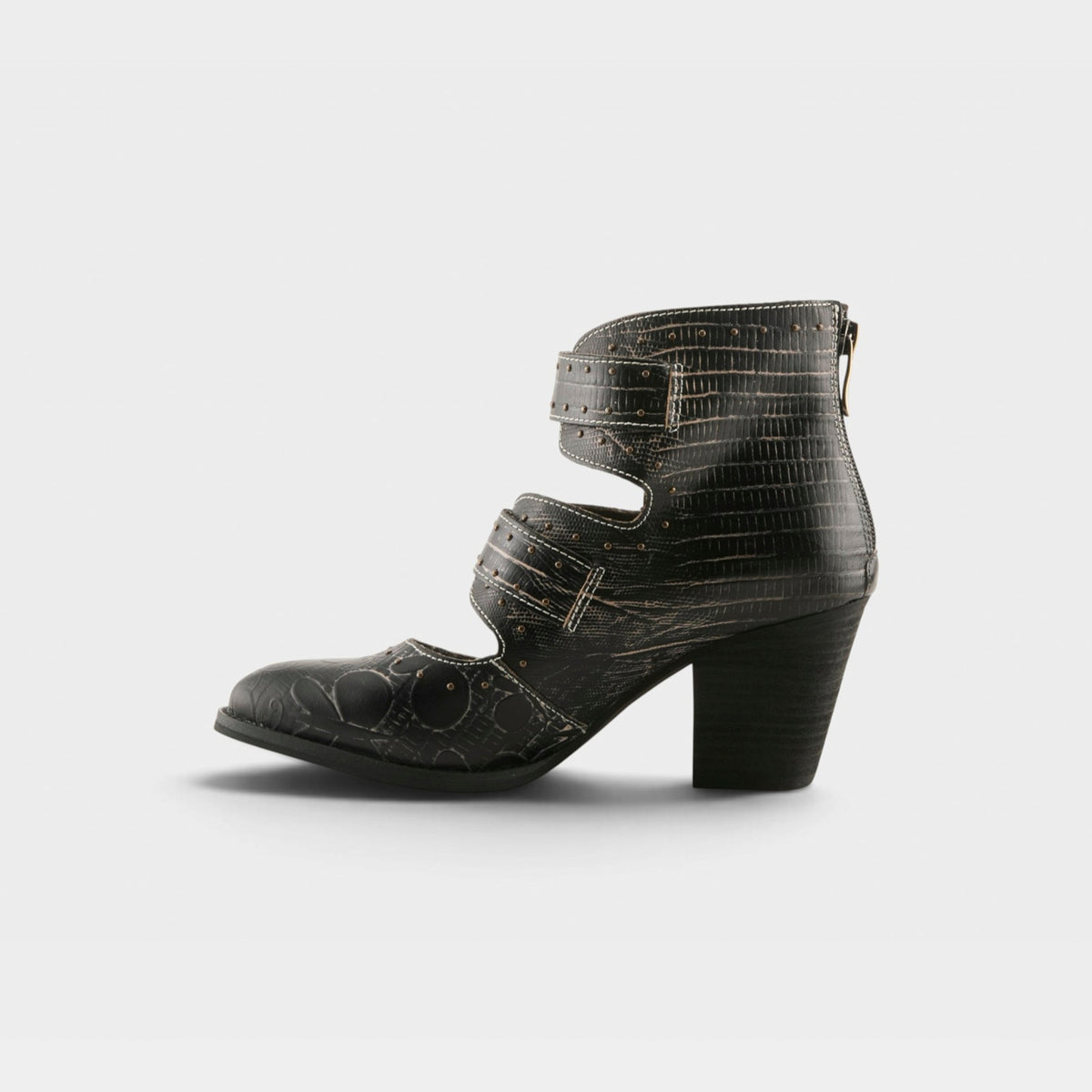 L'Artiste Notched-Nature Boots — product view 6