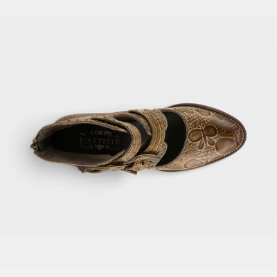 L'Artiste Notched-Nature Boots — product view 12