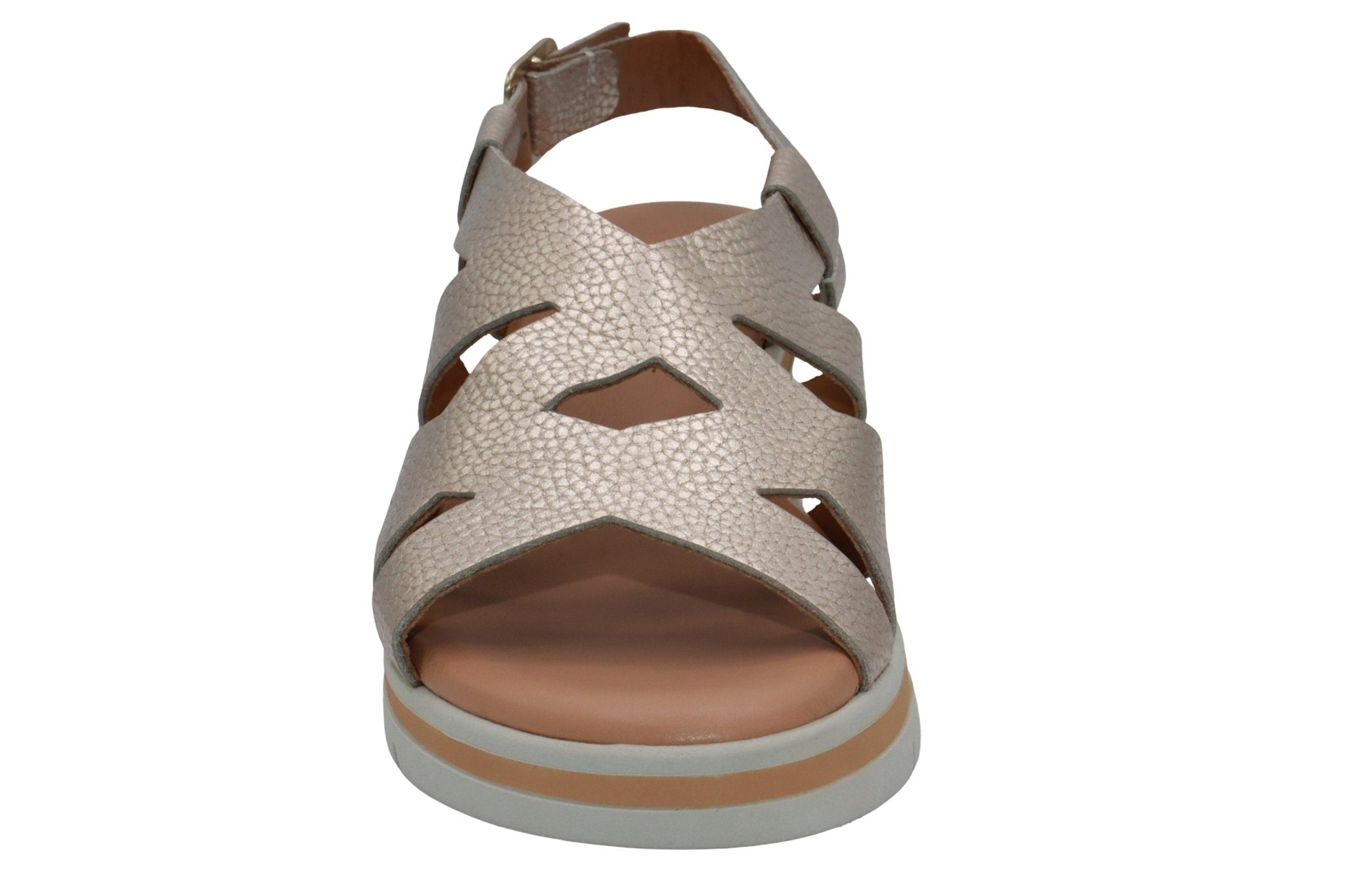 Eric Michael Naomi Women’s Metallic Sandal