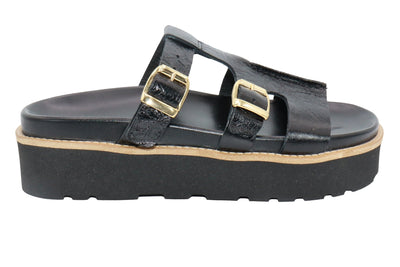 Eric Michael Nedra Gladiator Leather Sandal