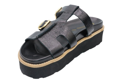 Eric Michael Nedra Gladiator Leather Sandal