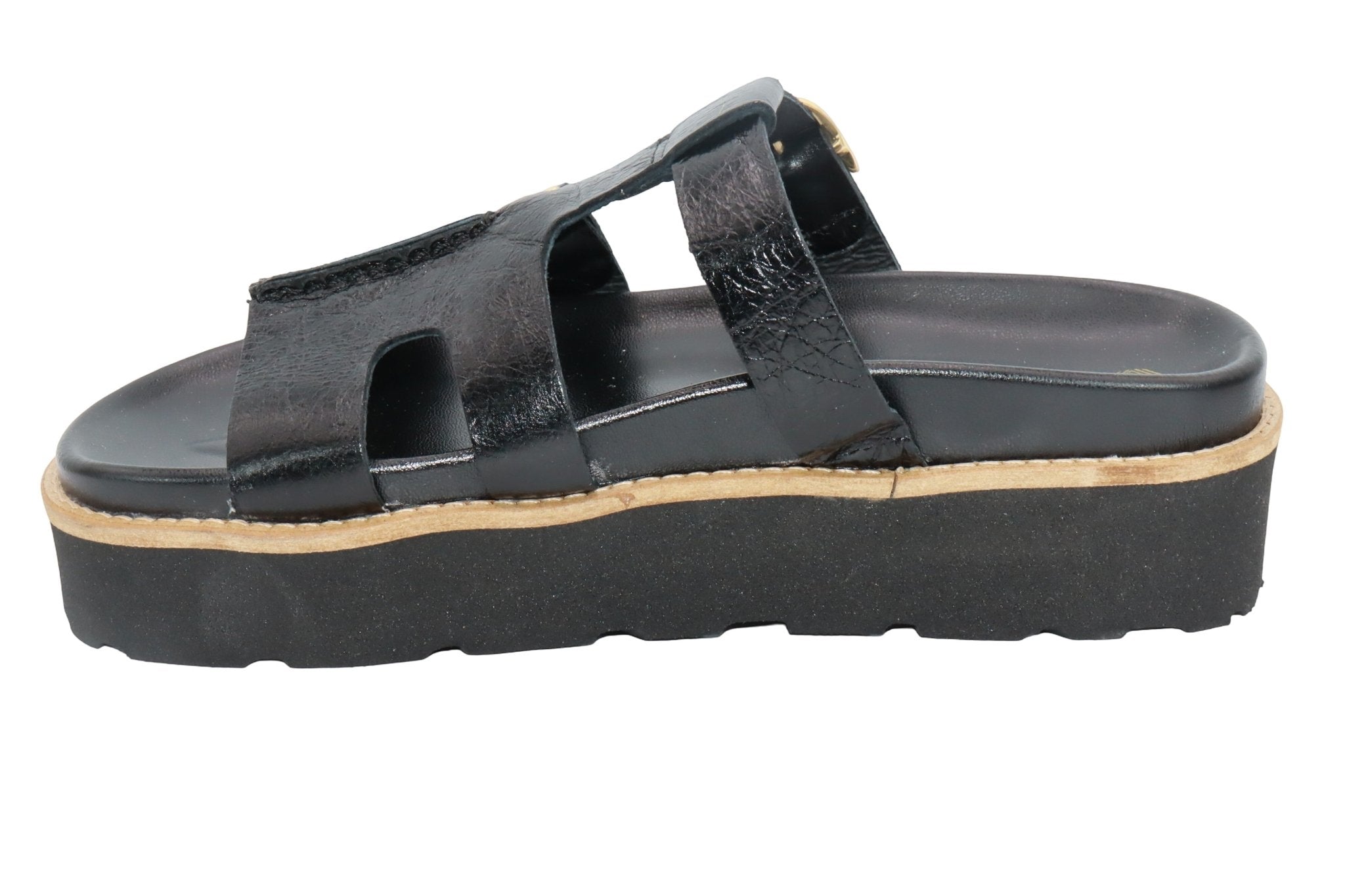 Eric Michael Nedra Gladiator Leather Sandal