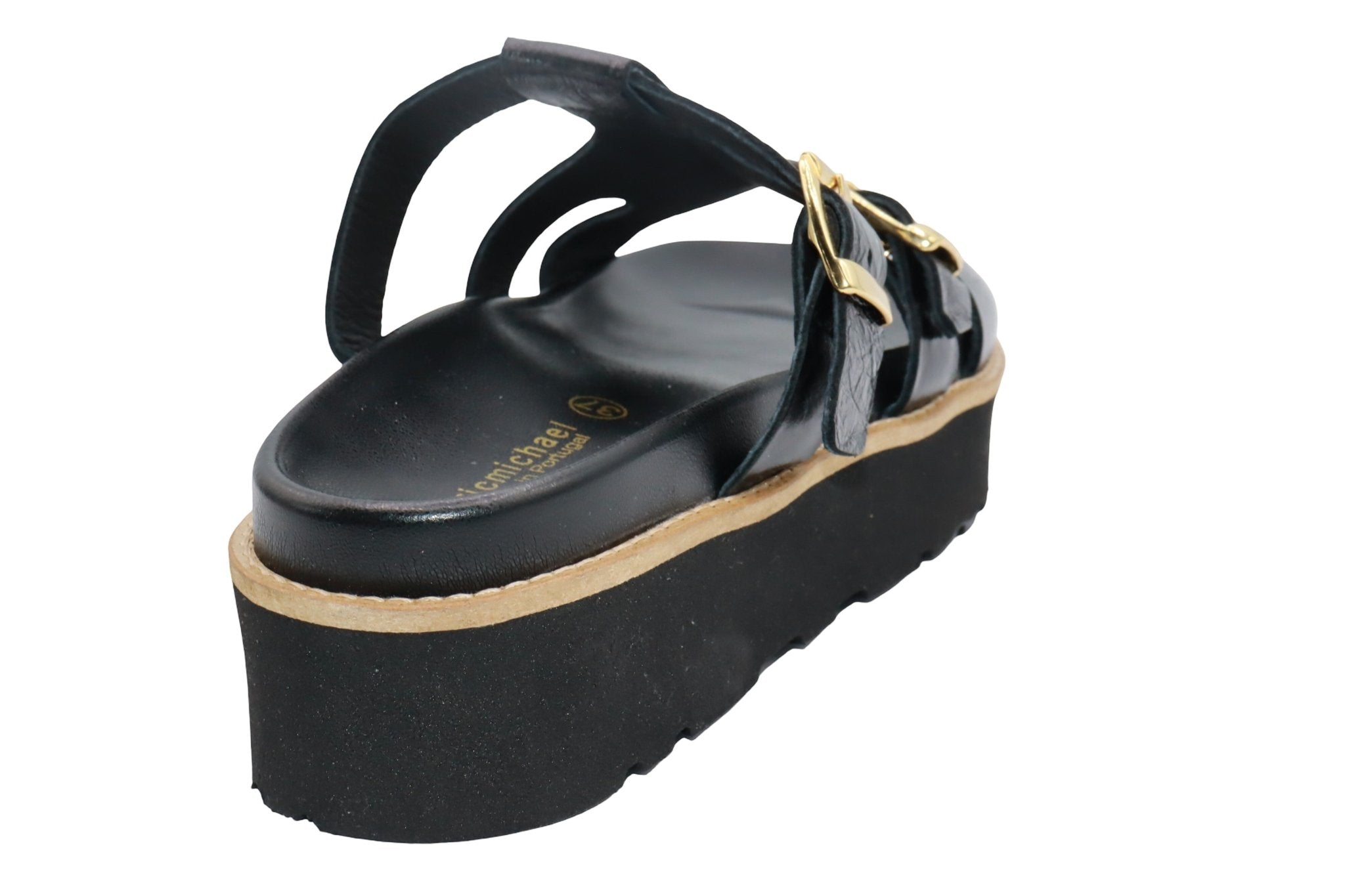 Eric Michael Nedra Gladiator Leather Sandal