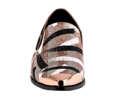 Amali Nelson Rose Gold Slippers — product view 4