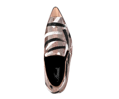 Amali Nelson Rose Gold Slippers — product view 3