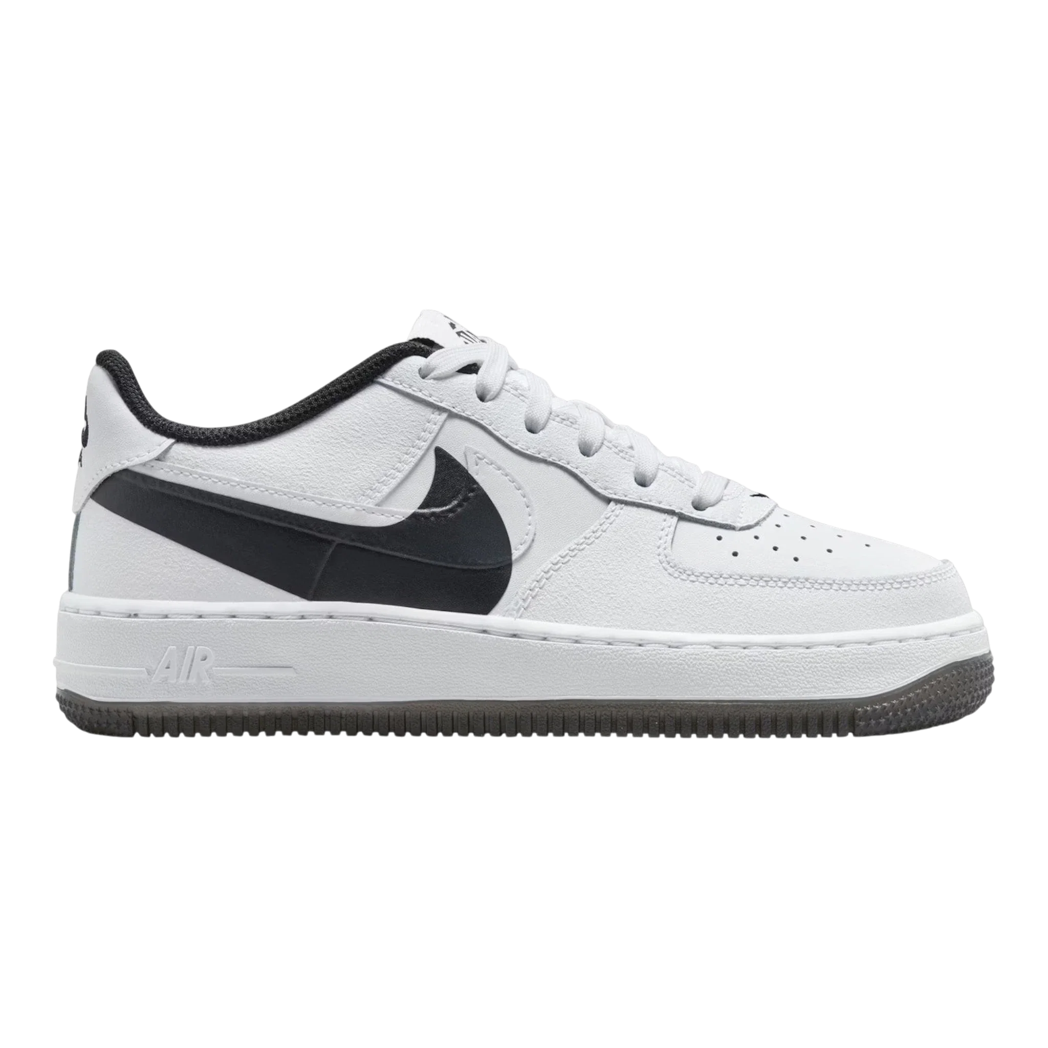 Nike Air Force 1 LV8 4 Big Kids' (GS) Sneakers — White/Black Low-Top
