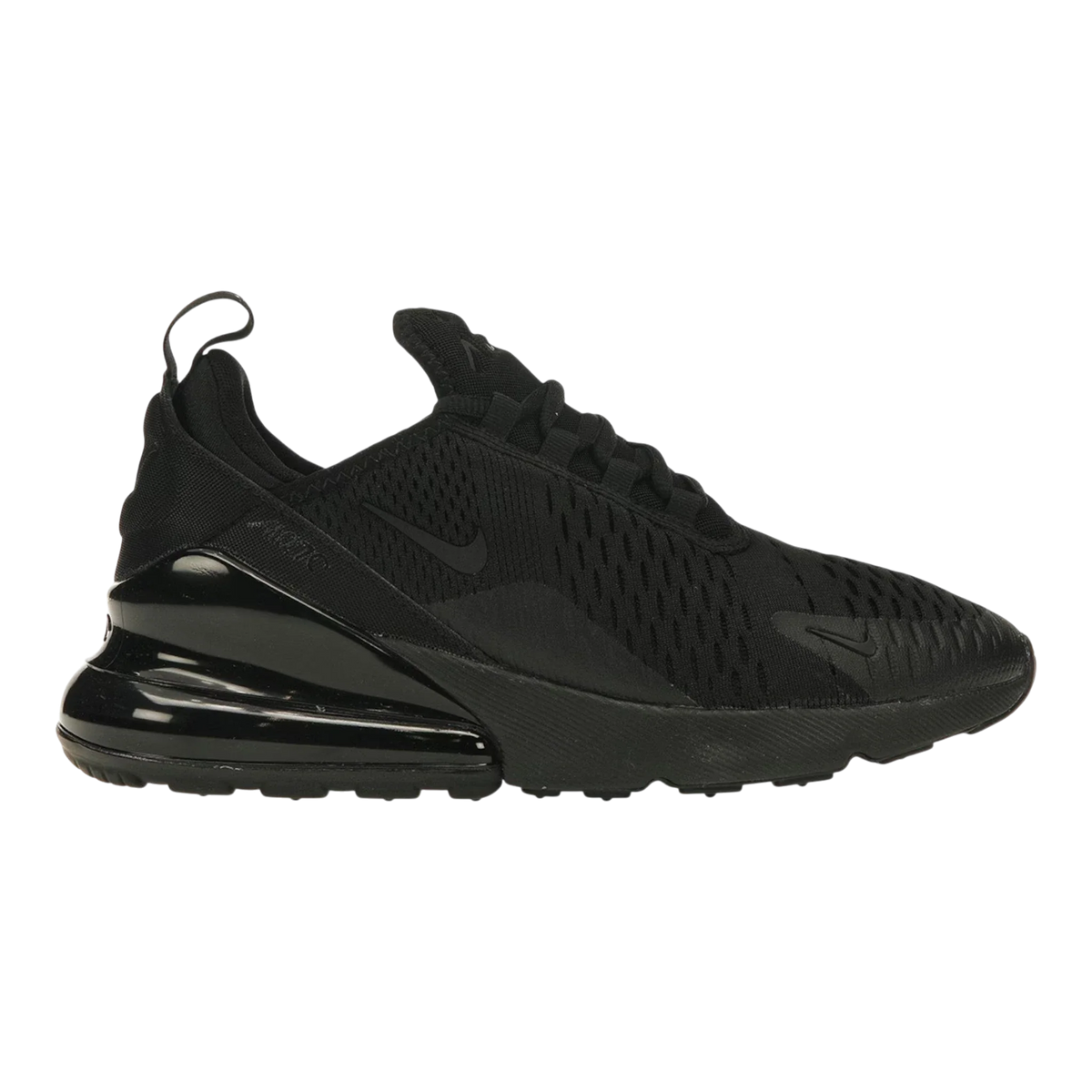 Nike Air Max 270 Big Kids' (GS) Sneakers — Black Low-Top – product view 1