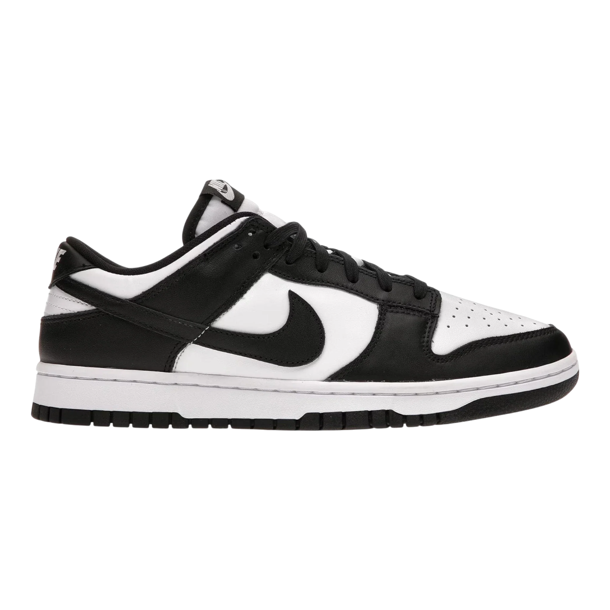 Nike Dunk Low Men's Sneakers — White/Black Panda Low-Top