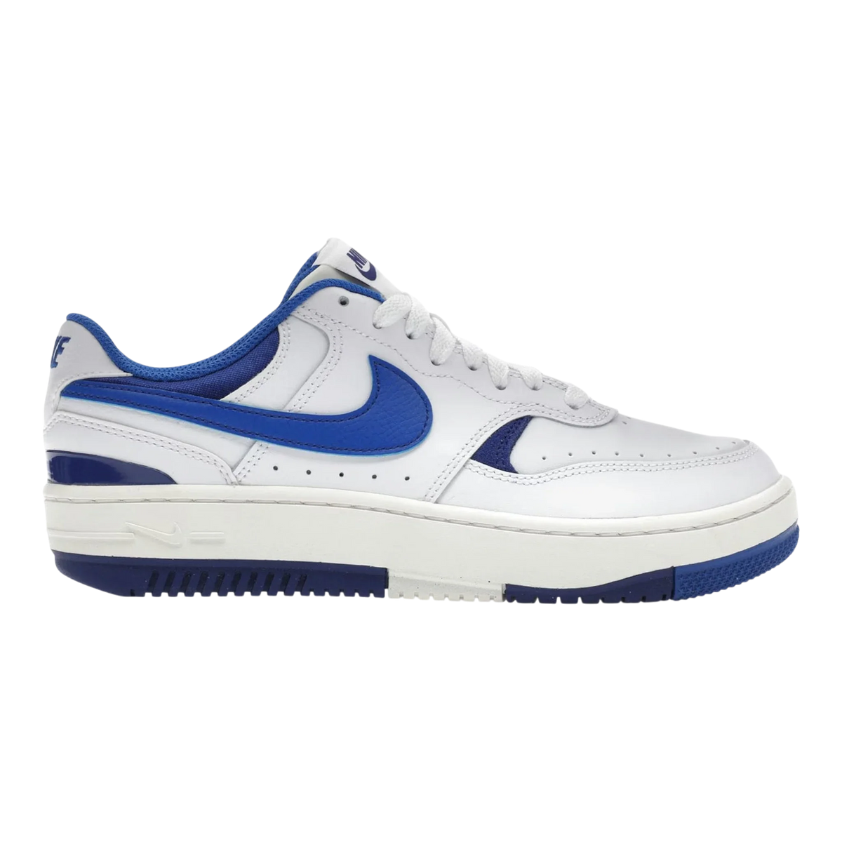 Nike Gamma Force Women's Sneakers — White/Game Royal Low-Top – product view 1