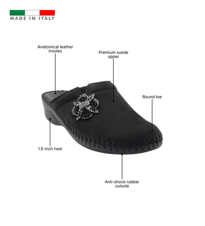 Roma Women’s Nubuck Comfort Slide