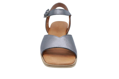 Eric Michael Noriko Women’s Square Toe Wedge Sandal