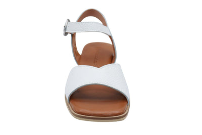 Eric Michael Noriko Women’s Square Toe Wedge Sandal