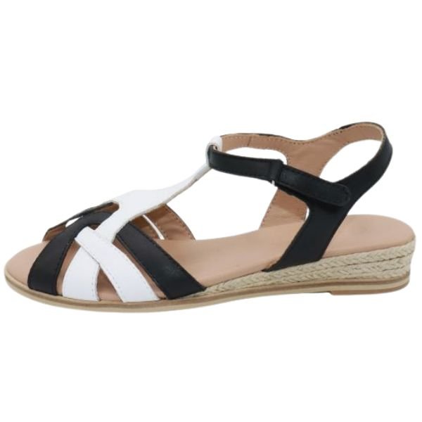 Eric Michael Nova Leather Platform Slide