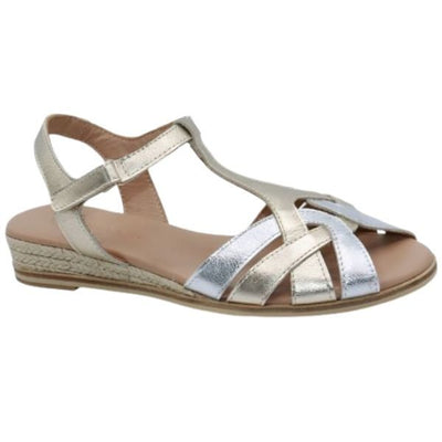 Eric Michael Nova Leather Platform Slide