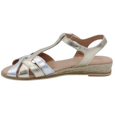 Eric Michael Nova Leather Platform Slide