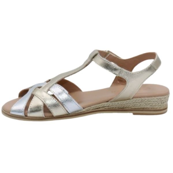 Eric Michael Nova Leather Platform Slide