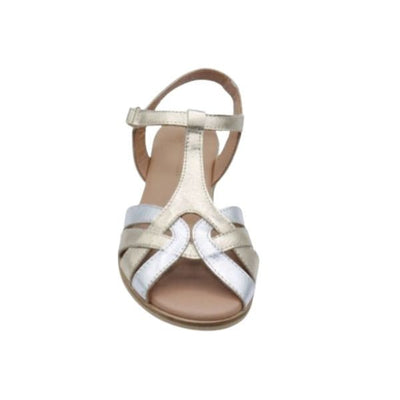 Eric Michael Nova Leather Platform Slide