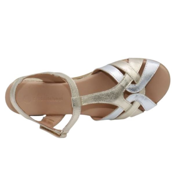 Eric Michael Nova Leather Platform Slide