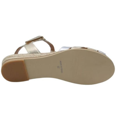 Eric Michael Nova Leather Platform Slide