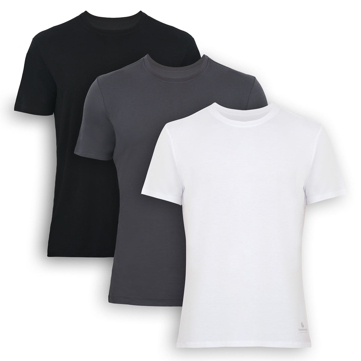 Men’s Bamboo Crew Neck Undershirts 3-Pack – product view 4