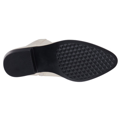 Women's Qakley Off White Bootie