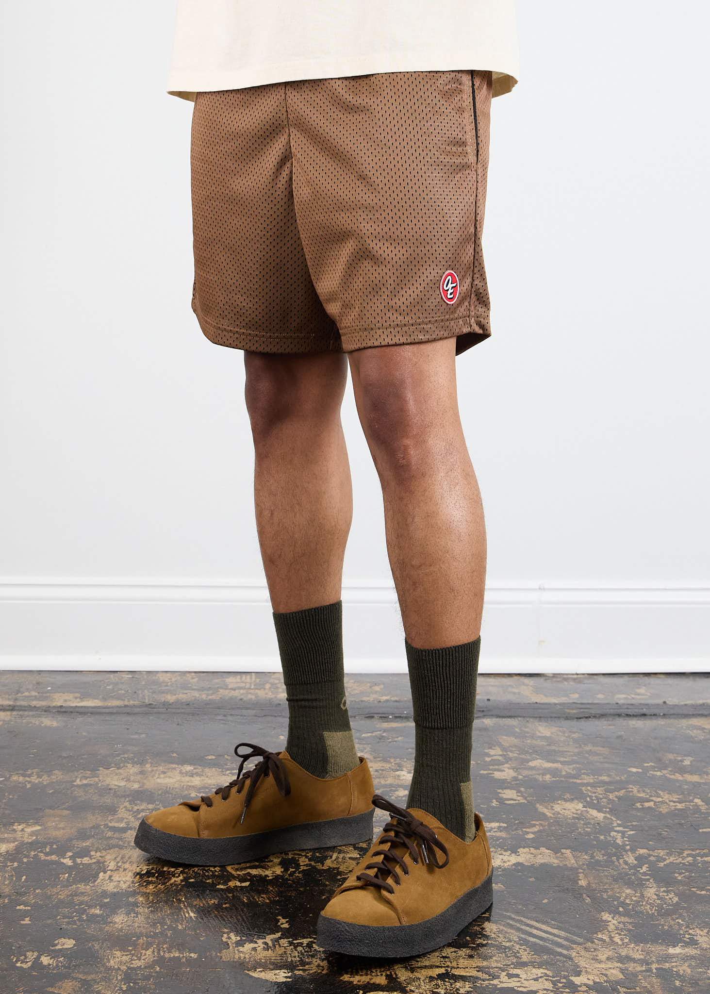 American Trench Classic Mesh Shorts – USA Made Athletic Shorts with Drawstring Waist view 7