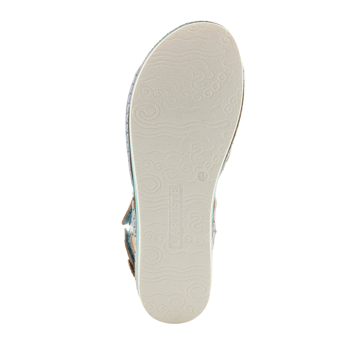 L'ARTISTE OFFTRAK SANDALS – Three-Quarter View