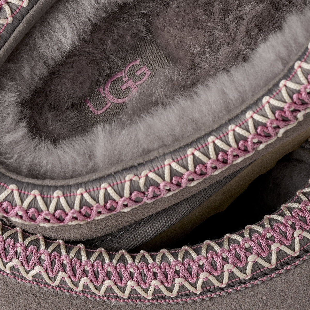 UGG Tasman II Womens Slippers — Stormy Grey Suede