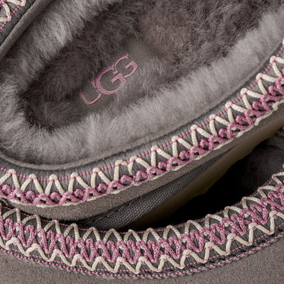 UGG Tasman II Womens Slippers — Stormy Grey Suede