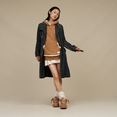 UGG Lowmel Womens Sneakers — Chestnut Suede Low-Top