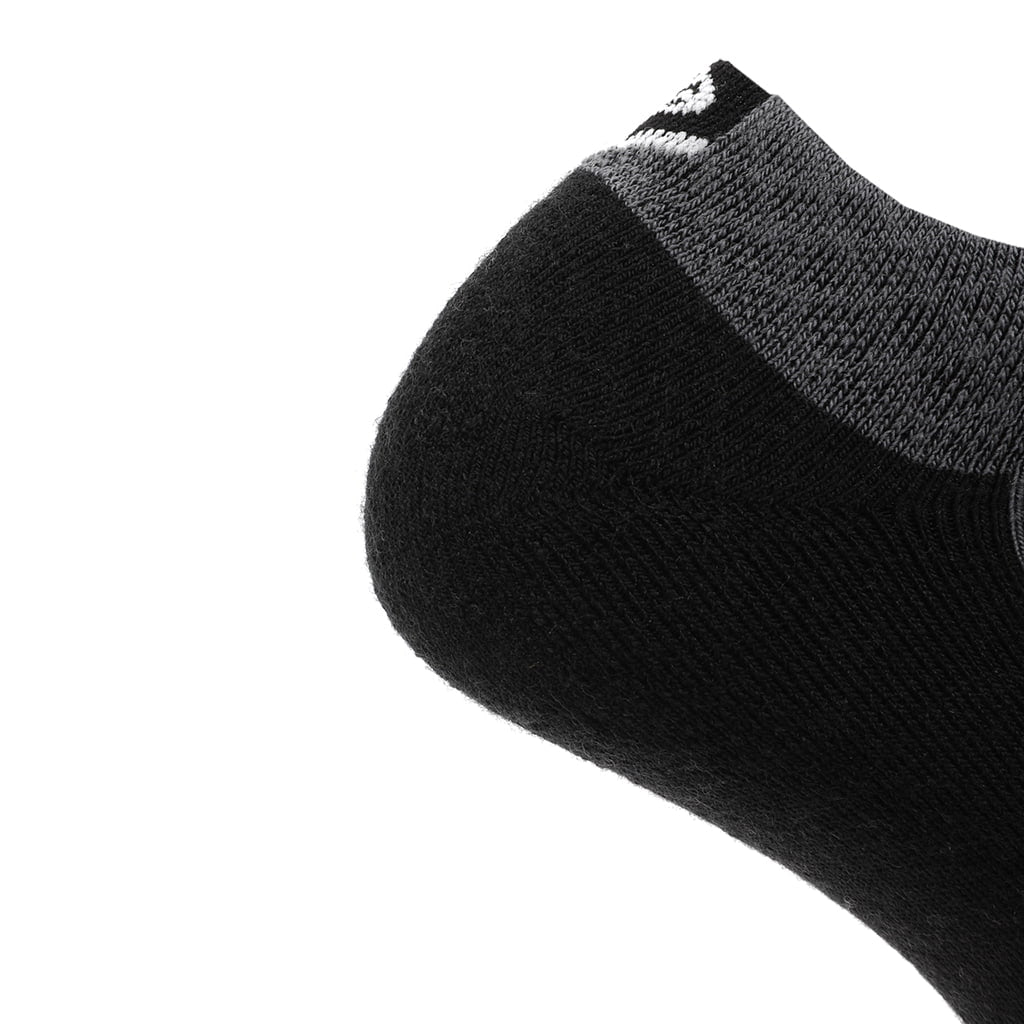 3 Pack Obsidian - Run Ankle Midweight Merino Wool Sock