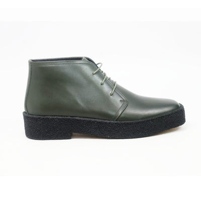 British Walkers Playboy Original Men's High Top Black Leather Shoes with Gummy Soles view 38