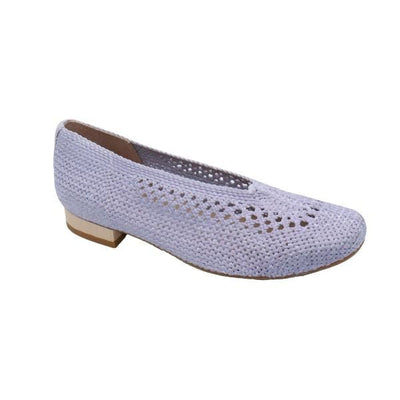 Eric Michael Olivia Woven Raffia Flat