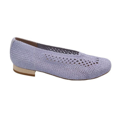 Eric Michael Olivia Woven Raffia Flat