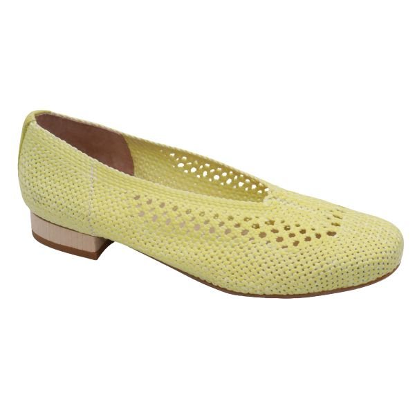 Eric Michael Olivia Woven Raffia Flat