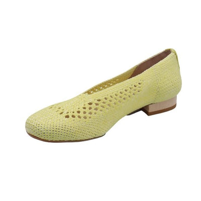 Eric Michael Olivia Woven Raffia Flat