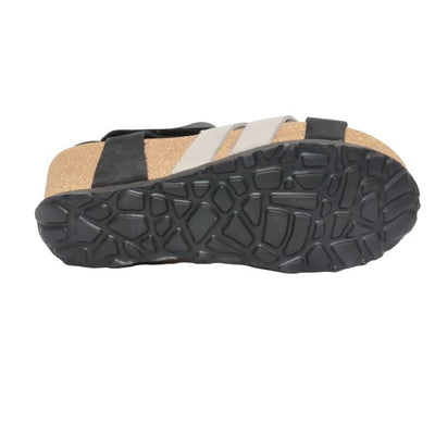 Eric Michael Olympia Women’s Vegetable-Tanned Cork Wedge Sandal